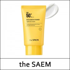 [The Saem] TheSaem ★ Sale 54% ★ (tt) Eco Earth Light Sun Cream 50g / Power / ⓘ 25/0502(16) / 13,000 won(16)